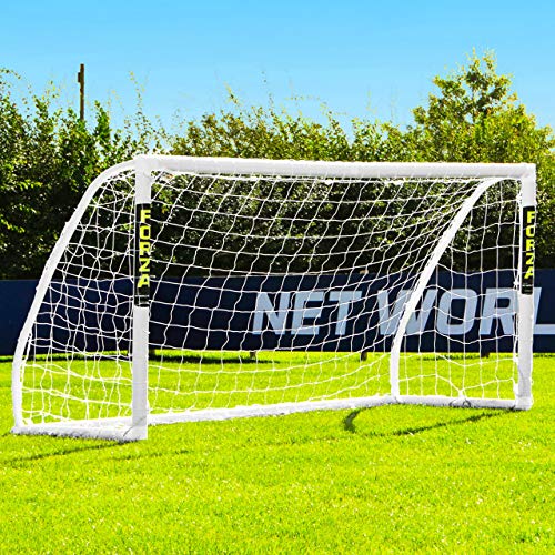Net World Sports Forza Match Fußballtore - das Beste Tor bei jedem Wetter - 5 Größen (2,4m x 1,2m)