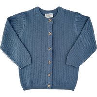Fixoni Baby-Jungen Knitted Cardigan Bluse, China Blue, 68