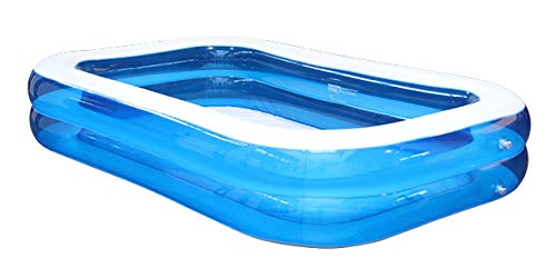 HI 62164 Familien Pool 211x132x46cm transparent-blau