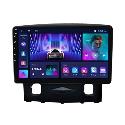 9 Zoll Touchscreen Android 11 Autoradio Für Ford Kuga 2008-2010 Unterstützt Wireless Carplay Android Auto Mit RDS DSP GPS Navigation WiFi HiFi SWC + Rückfahrkamera (Size : M600S - 8 Core 6+128G 4G+WI