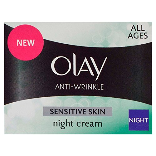 4 x Olay Anti-Wrinkle Sensitive Skin Night Cream 50ml
