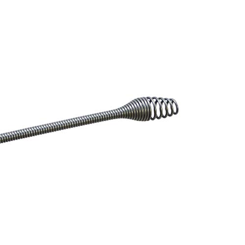 Rohrreinigungsspirale 6,4mm x 7,5m, Ersatz-Spirale für Rohrreinigungsgeräte