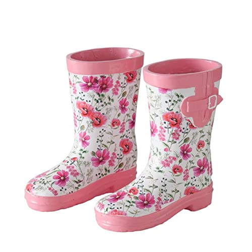 ReWu Keramik Blumentopf Planztopf Gummistiefel 1 STK. für Innen und Aussen und für Kräuter Pflanzen und Blumen