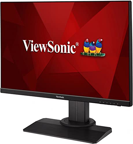 Viewsonic XG2705-2K 68,6 cm (27 Zoll), QHD Wide 1440p, Gaming Monitor (WQHD, IPS-Panel, 1 ms, 144 Hz, FreeSync Premium, geringer Input Lag, höhenverstellbar) Schwarz