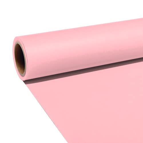 JOBY Seamless Creator Background Paper, Photography Backdrop for Videos, Streaming, Interviews, Backdrops for Photoshoot, Photography Props, Size 1.35X11m, Bubblegum Pink