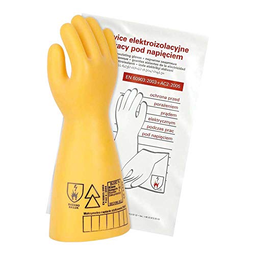 Secura RELSEC-10_9 Elektroisolierende Handschuhe, Gelb, 9 Größe