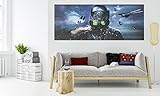 Komar Star Wars Vlies Fototapete DEATHTROOPER | 250 x 100 cm | Tapete, Wand Dekoration, Kinderzimmer, Jugendzimmer, Deathrooper | 002-DVD1