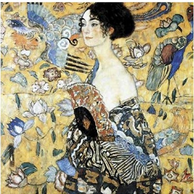 La Dame à l'éventail: Klimt