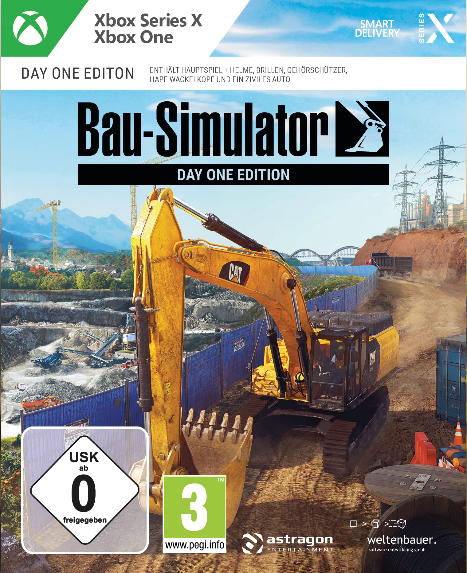 Bau-Simulator: Steelbook Day 1 - Edition (exklusiv bei amazon) - [Xbox Series X I Xbox One]