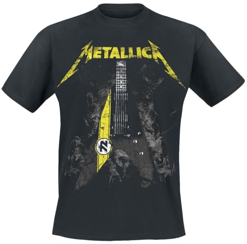 Metallica Hetfield Vulture Männer T-Shirt schwarz L 100% Baumwolle Band-Merch, Bands