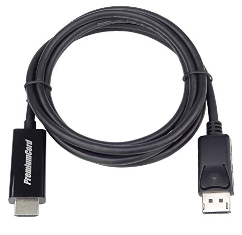 PremiumCord Adapterkabel DisplayPort auf VGA M/M 3 m, DP, Kompatibel mit Video FULL HD 1080p 60Hz, schwarz