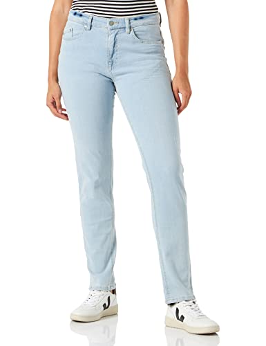 Springfield Damen Leichte Jeans, sehr hell gewaschen Hose, hellblau, 31W