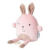 roba Baby Spieluhr Lil Cuties - für Mädchen & Jungen - Einschlafhilfe zum Aufhängen - Melodie LaLeLu - Kuscheltier mit integriertem Spielwerk - Rosa