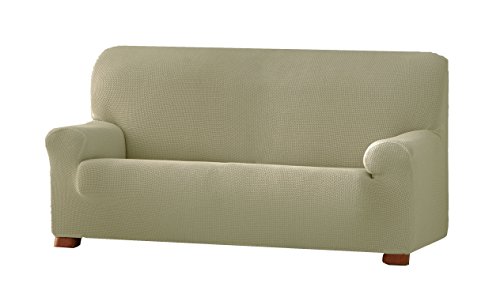Eysa Cora bielastisch Sofa überwurf 3 sitzer Farbe 11-leinen, Polyester-Baumwolle, 36 x 27 x 17 cm