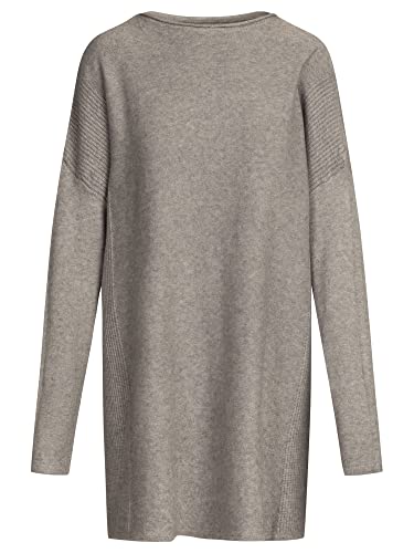 APART Fashion Damen Pullover Sweatshirt, Grau, 36 EU
