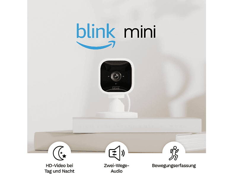 BLINK B07X37DT9M MINI 1 CAMERA SYSTEM, Überwachungskamera, Auflösung Video: 1080p
