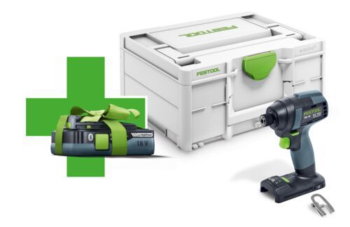 AKTION: Festool Akku-Schlagschrauber TID 18 Basic 4,0 – 577054 - inkl. 1 Gratis-Akku im Lieferumfang