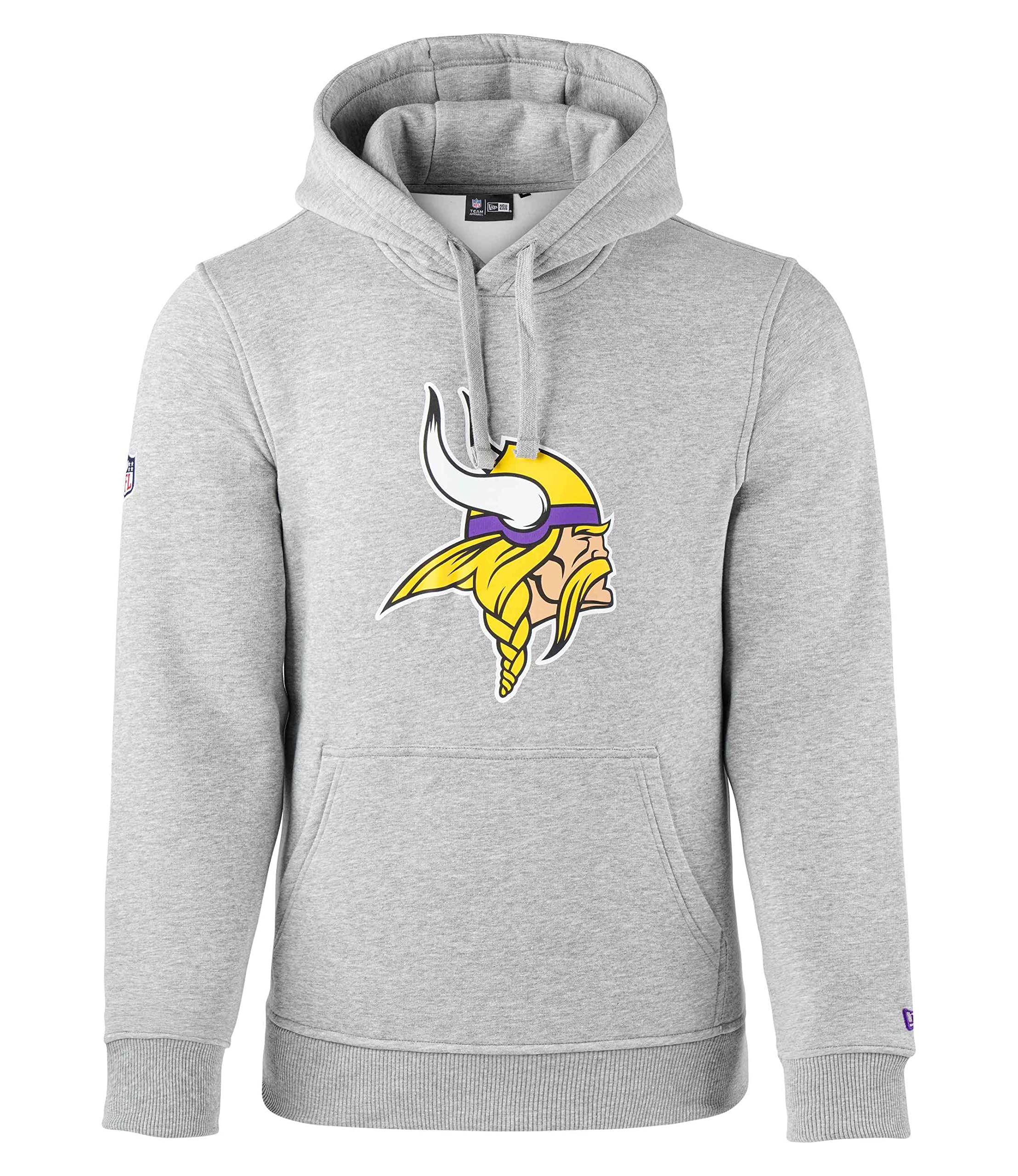 New Era - NFL Minnesota Vikings Team Logo Hoodie - Grey - 4XL