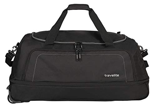 Travelite Basics XL 2-Rollen Reisetasche 78 cm zusammenrollbar