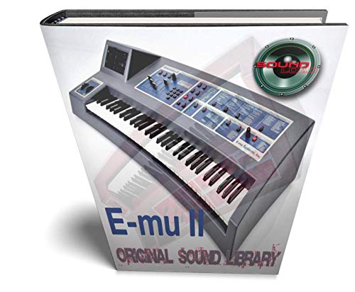 E-mu Emulator II - Large Original 24bit Multi-Layer WAVe/Kontakt Samples/Loops Studio Library 3.41GB on DVD or download