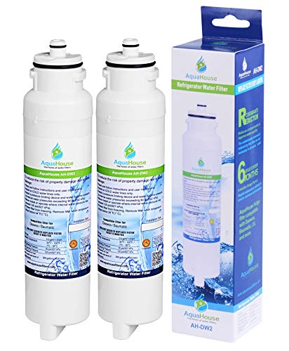 2x AquaHouse AH-DW2 kompatibler Filter für Daewoo Aqua Crystal DW2042FR-09 Wasserfilter, DW2042F-09, FRNY225D2V, FRNY22D2V, FRNY22D2W