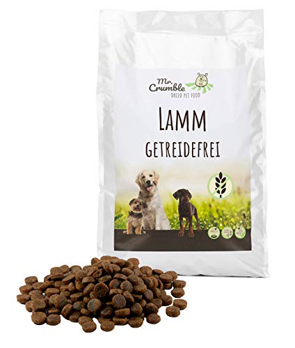 Mr. Crumble Dried Pet Food Hundefutter trocken getreidefrei mit Lamm hypoallergen 15 kg