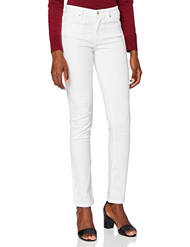 Cross Jeans Damen Anya P 489-151 Slim Jeans (schmales Bein), Weiß (White 107), 27W / 32L