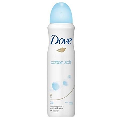 3 x Dove Women Deospray - Cotton Soft - 150 ml