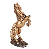 Homeriy Stehendes Pferd Harz Statue Eruopean Stil Antike Schreibtisch Ornament Sammlerstück Tier Figur Foto Requisiten