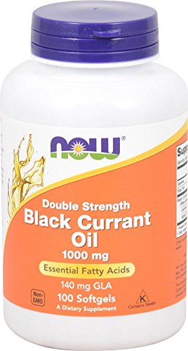 Now Foods Black Currant Oil, Double Strength,1000 mg,100 Softgels (JohannisbeersamenÃ¶l)