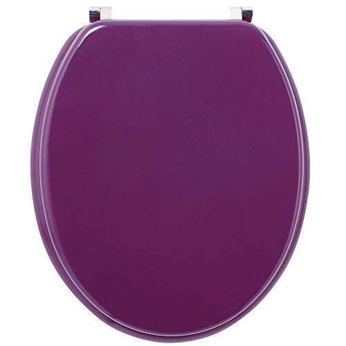 Wirquin Colors Line 20717955 Toilettensitz, Pflaumenfarben, bunt