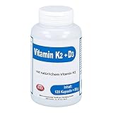 Vitamin K2 + D3 Berco, 120 St. Kapseln