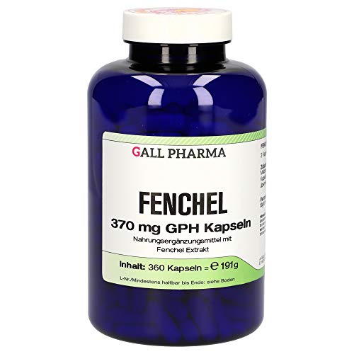 Gall Pharma Fenchel 370 mg GPH Kapseln, 60 Kapseln