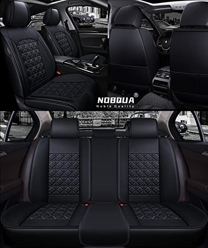 NOBQUA Sitzbezüge Auto Autositzbezüge Universal Set für Mercedes Benz CLS AMG AMG CLS 63 EQS Generation EQ EQB EQA EQE EQV EQC EQT. Auto Zubehör
