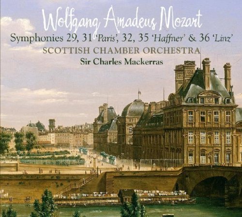 Mozart Symphonies 29, 31 (Paris), 32, 35 (Haffner) & 36 (Linz) by Scottish Chamber Orchestra, Sir Charles Mackerras Hybrid SACD - DSD edition (2010) Audio CD