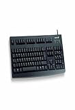 CHERRY G83-6104LUNEU-0 Tastatur kabelgebunden USB; Layout US-Englisch mit EURO Symbol QWERTY, schwarz