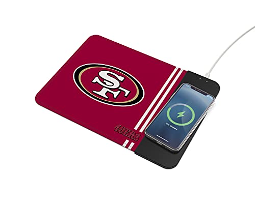 SOAR NFL Wireless Charging Mouse Pad, San Francisco 49ers