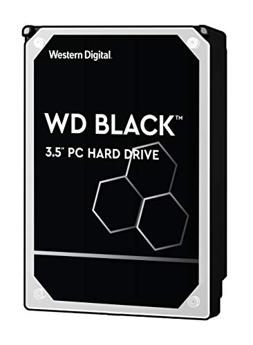 WD Desktop Black 4 TB interne Festplatte SATA, 6Gb/s 128MB interner Speicher (Cache) 8,9cm (3,5 Zoll) 7200rpm interne HDD, RoHS konform, Bulk, WD4004FZWX