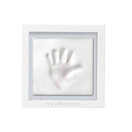 Pearhead Babyprints Bilderrahmen, für Neugeborene, Weiß