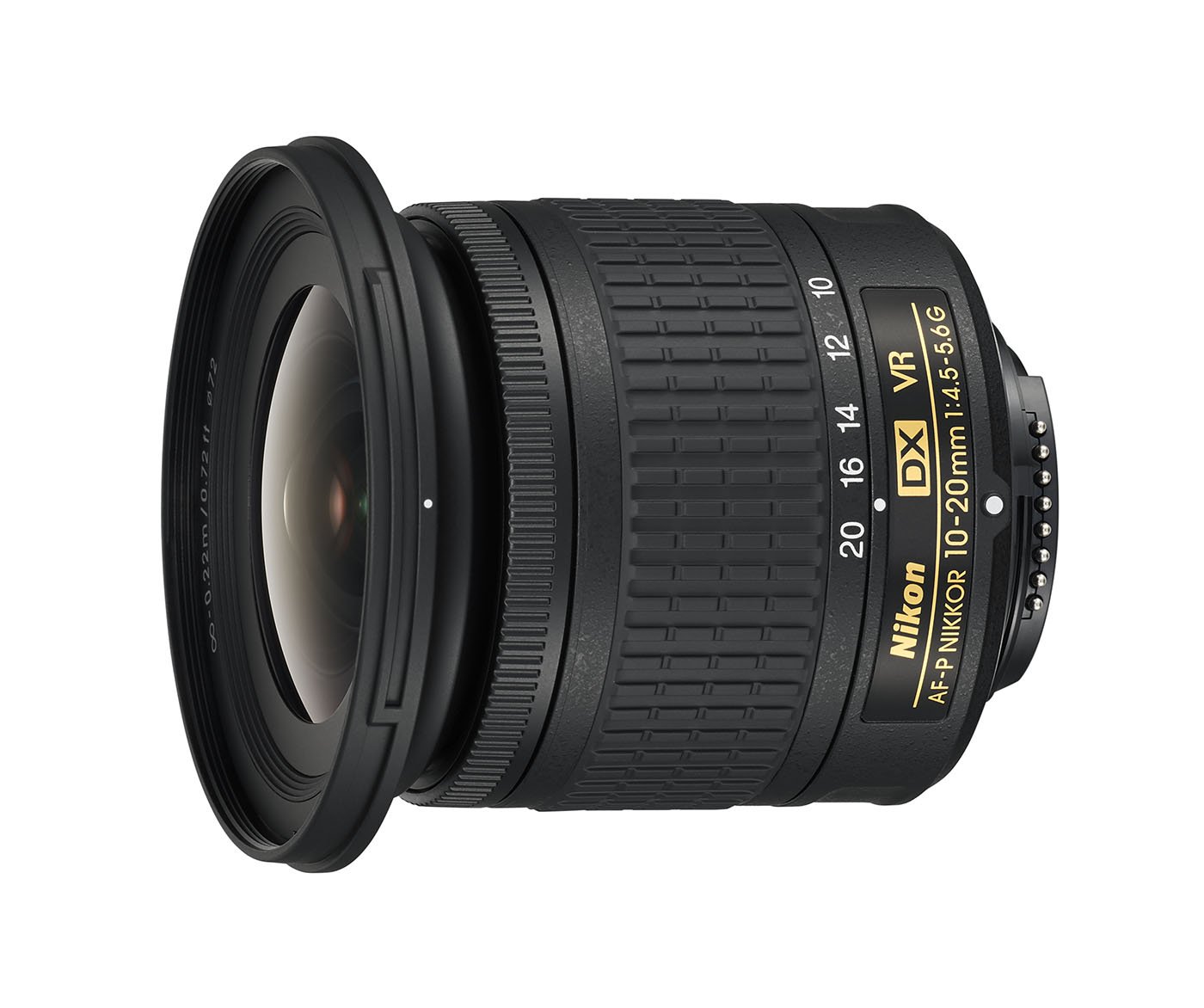 Nikon AF-P DX NIKKOR Zoomobjektiv, 10-20mm f/4,5-5,6G VR, schwarz [Nital Card: 4 Jahre Garantie]