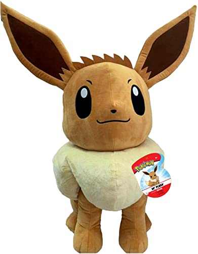 Pokemon 37184 Pluche – Eevee 61 cm, braun