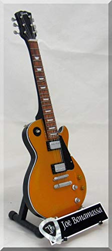 JOE BONAMASSA Miniatur Gitarre Les Paul mit Plektrum