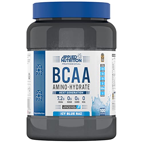 Applied Nutrition BCAA Amino Hydrate Aminosäuren, 1400g Geschmack Icy Blue Razz