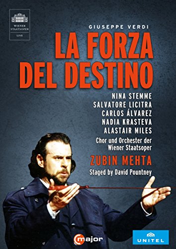 Verdi:La Forza Del Destino [Carlos Álvarez; Nina Stemme; Salvatore Licitra; Nadia Krasteva; Alastair Miles; Wiener Staatsoper; Zubin Mehta] [C Major Entertainment: 751008] [2 DVDs]