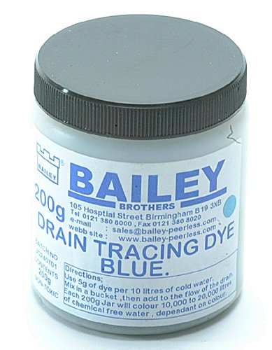 BAILEY 1992 Drain Tracing Dye - Blue