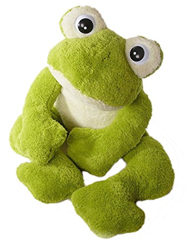Inware 6238 - przytulanka żaba Freaky, leżąca, zielona 65 cm, przytulanka