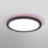 Ledvance Smart+ LED-Deckenleuchte Orbis Ultra Slim Rücklicht Schwarz Ø 23 cm