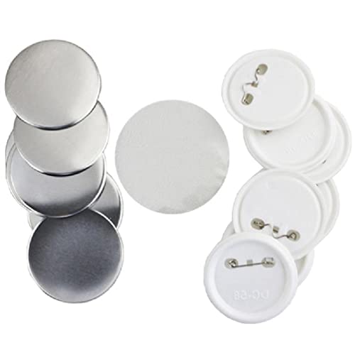 100 Sets Metall Blank Badge Broschen Anstecknadel DIY Teile für Button Maker Maschine DIY Button Maker Kit