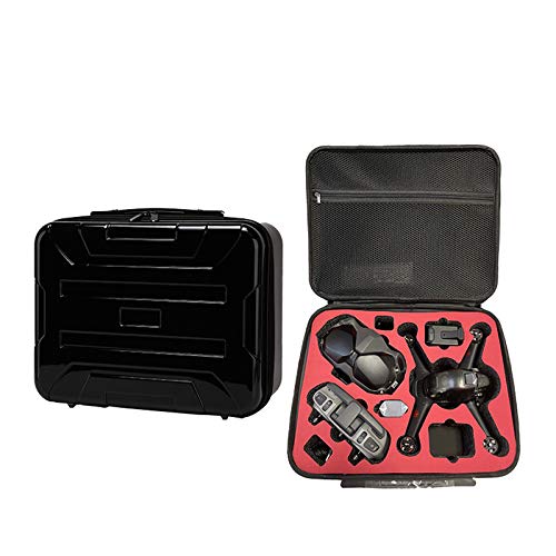 Hardshell Koffer Handtasche Kompatibel mit DJI FPV Combo Drone und Zubehör, wasserdicht Tragetasche Zubehör kompatibel mit DJI FPV Combo Drone und Goggles/Fernbedienung/Akku