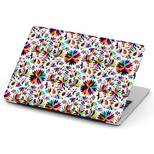 [Kompatibel mit älteren Versionen MacBook Air 13 Zoll (Modell A1369 & A1466 – Jahr 2010–2017) ] Ganzkörper-Hartschale – mexikanischer Otomi-Stil